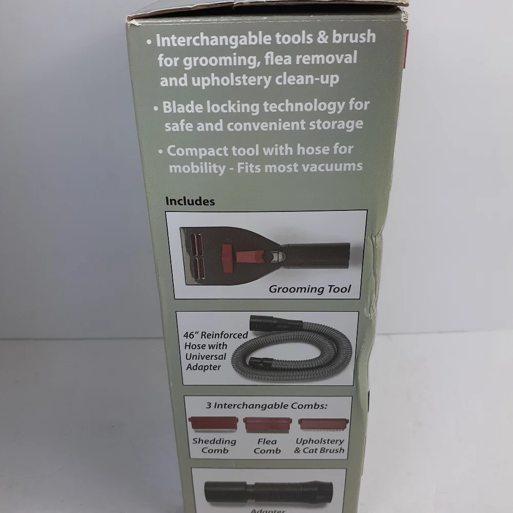 Penn Plax VacGroom Pet Grooming Vacuum Attachment Kit DOGV1